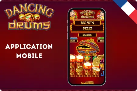 Application mobile Dancing Drums avec un gros gain sur smartphone